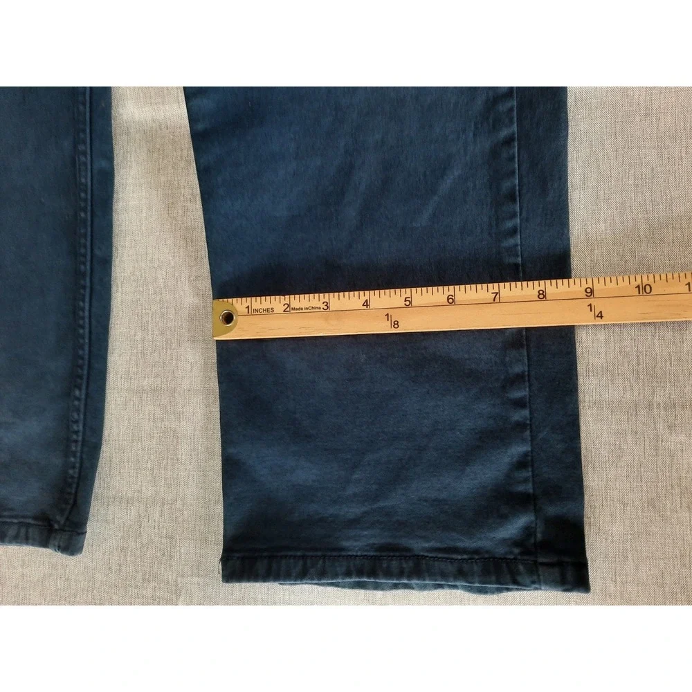 Sturdy Jeans Men 42 Regular Fit Stretch Straight Navy Blue Cotton Blend Bootcut